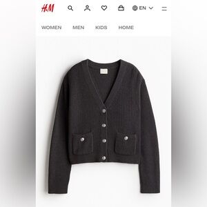 NWT H&M Pocket Cardigan